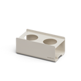 Load image into Gallery viewer, BILL PURO Small | Double Raised Bowl in Stainless Steel