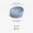 Carica l'immagine nel visualizzatore della galleria, POPPY | Ciotola Ergonomica in Ceramica per Gatti