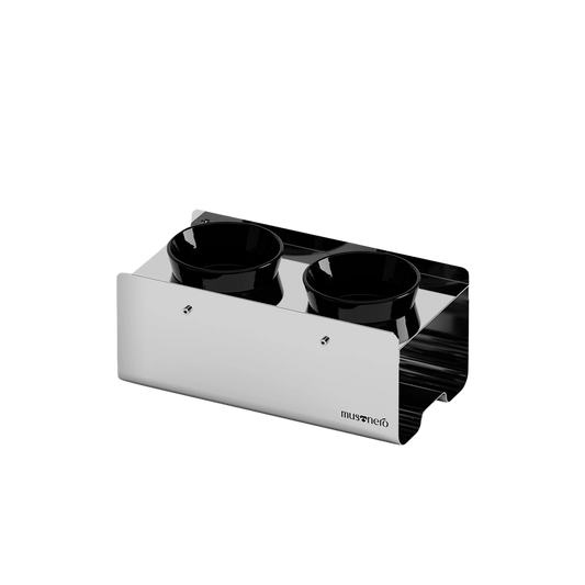 BILL LUX Small | Alzaciotole Doppio in Acciaio inox Lucido