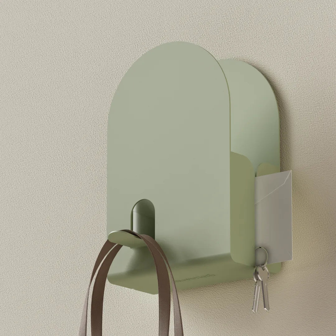 CUCU |Wall organizer with leash hook
