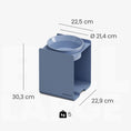 Carica l'immagine nel visualizzatore della galleria, BILL PURO Large | Alzaciotole in Acciaio inox con Ciotola POP
