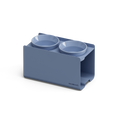 Load image into Gallery viewer, Kit Medium Blu Colomba - Alzaciotole BILL Puro Medium + Ciotole POP in Maiolica
