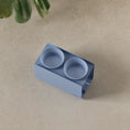 Load image into Gallery viewer, Kit Medium Blu Colomba - Alzaciotole BILL Puro Medium + Ciotole POP in Maiolica
