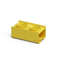 Load image into Gallery viewer, Kit Small Giallo Pastello - Alzaciotole BILL Puro Small + Ciotole POP in Maiolica
