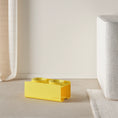 Load image into Gallery viewer, Kit Small Giallo Pastello - Alzaciotole BILL Puro Small + Ciotole POP in Maiolica

