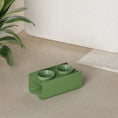 Load image into Gallery viewer, Kit Small Verde Pallido - Alzaciotole BILL Puro Small + Ciotole POP in Maiolica
