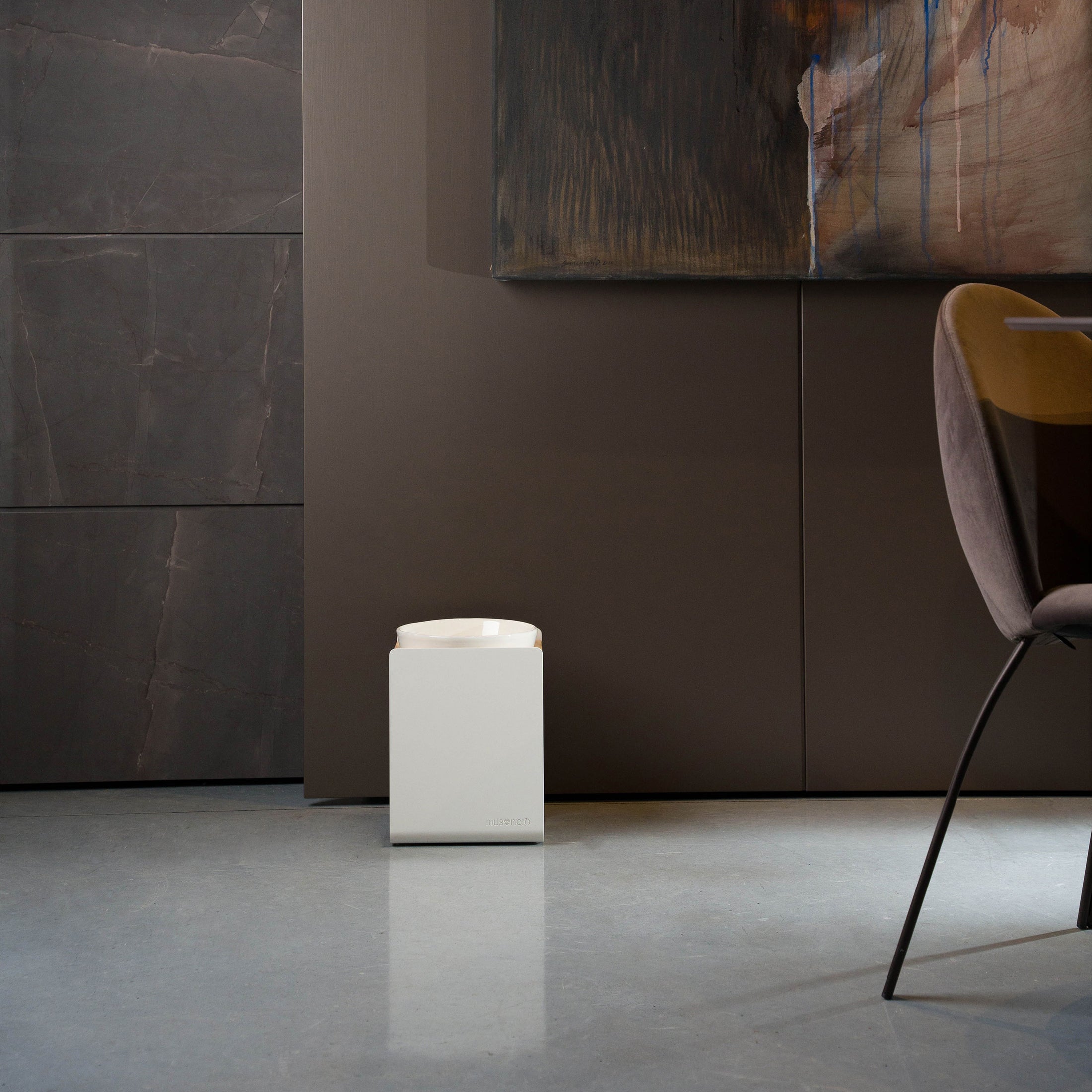 BILL Large | Alzaciotole Singolo in Legno e Acciaio Inox