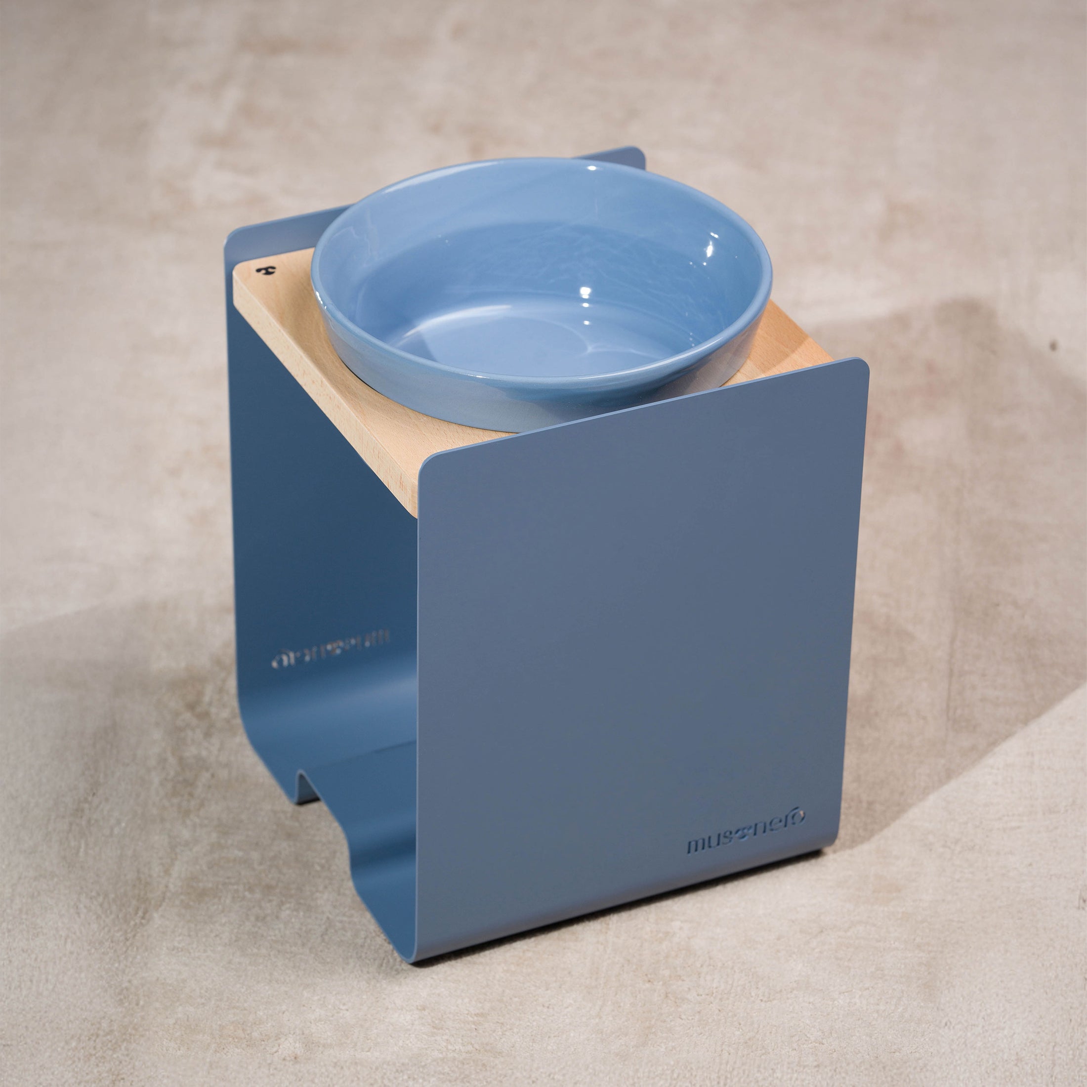 BILL Large | Alzaciotole Singolo in Legno e Acciaio Inox