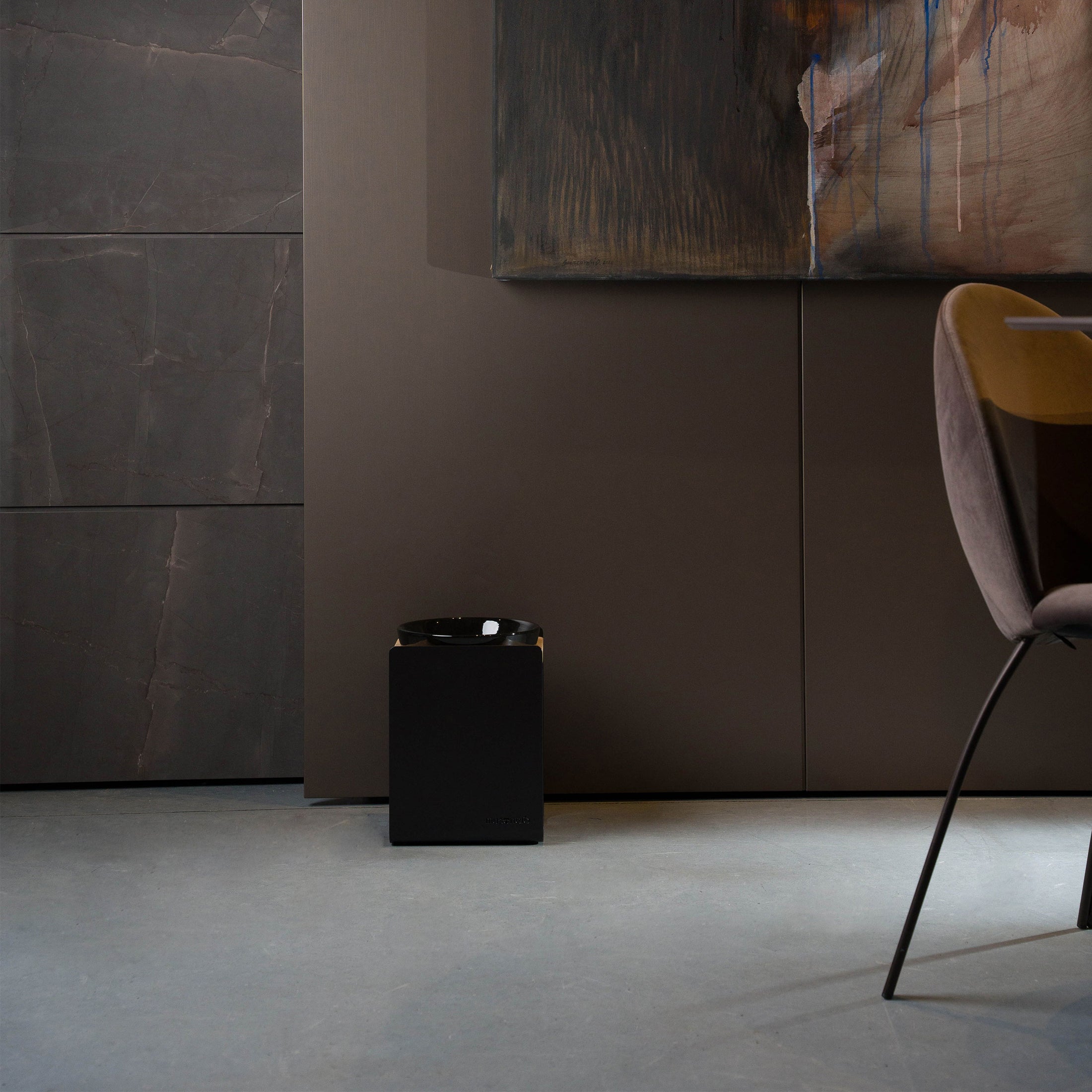 BILL Large | Alzaciotole Singolo in Legno e Acciaio Inox