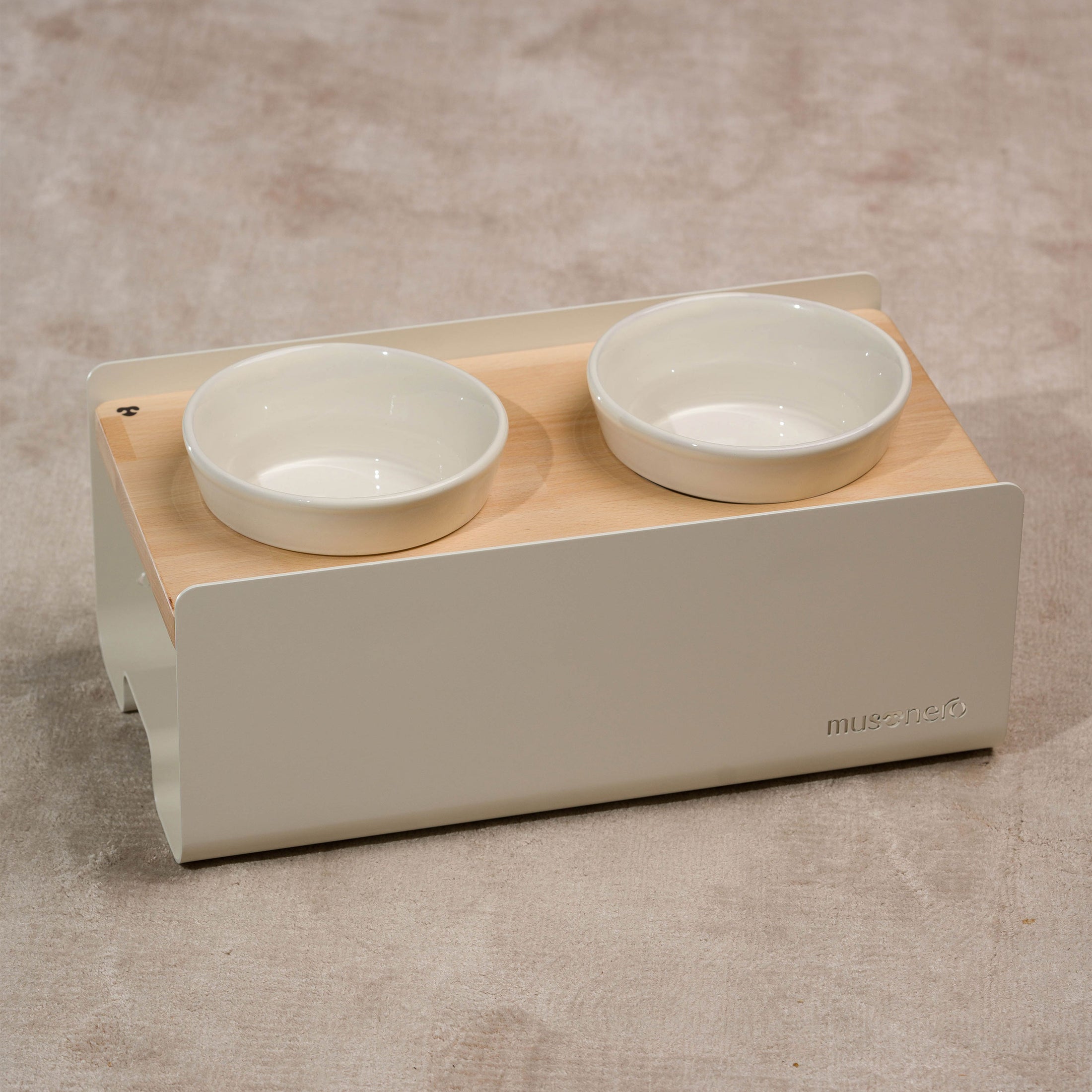 BILL Small | Alzaciotole Doppio in Legno e Acciaio inox