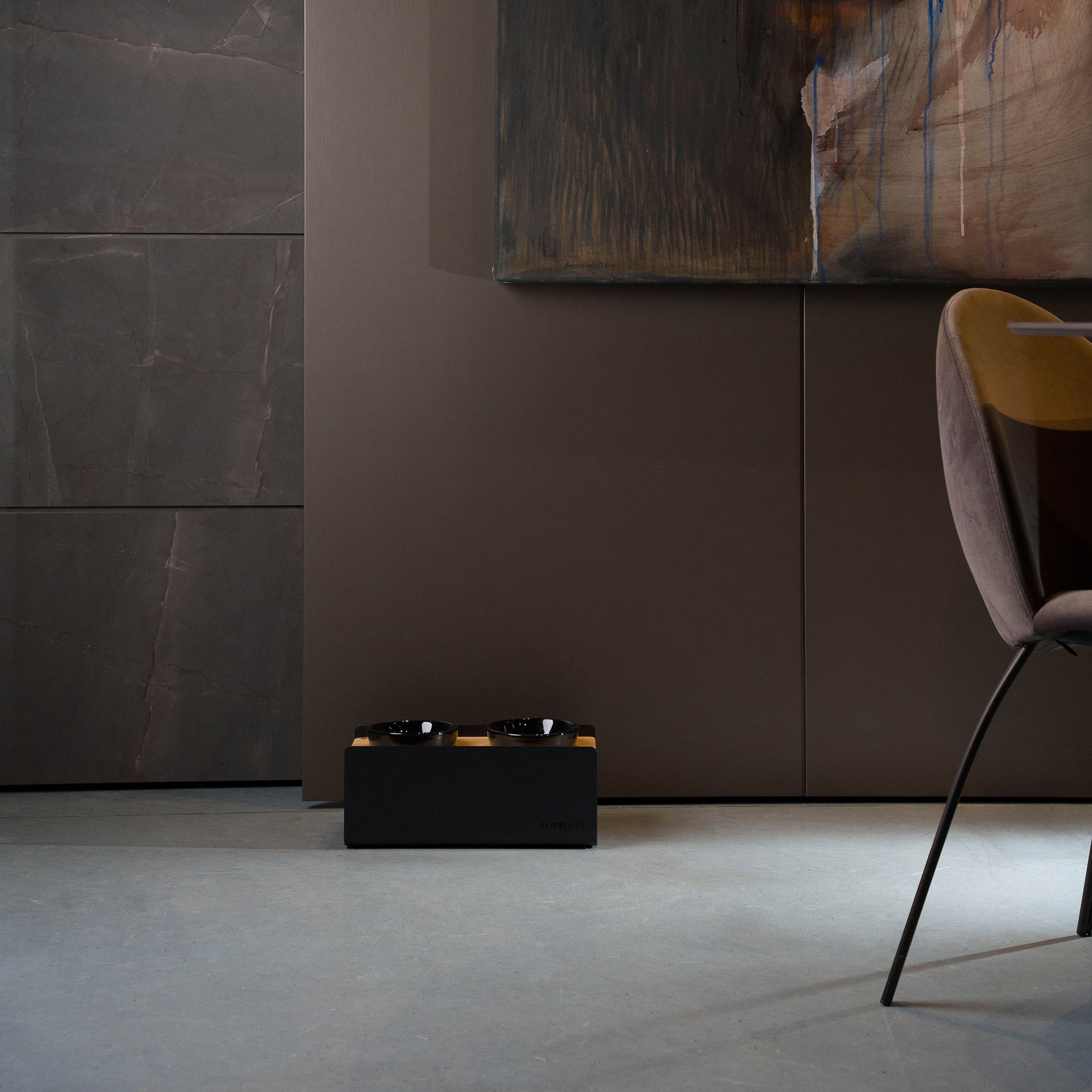 BILL Small | Alzaciotole Doppio in Legno e Acciaio inox
