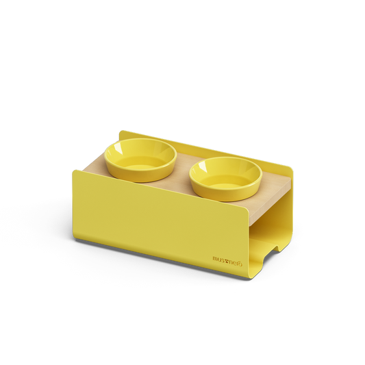 BILL Small | Alzaciotole Doppio in Legno e Acciaio inox