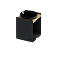 Load image into Gallery viewer, BILL Large | Single Raised Feeder in Wood and Stainless Steel
