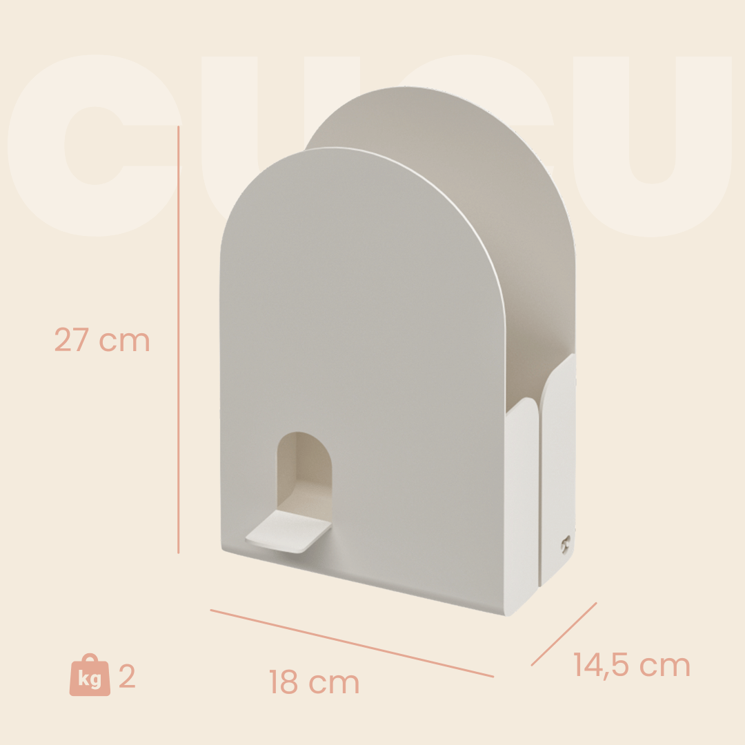 CUCU |Wall organizer with leash hook