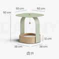 Carica l'immagine nel visualizzatore della galleria, DANNY | Side Table con Rifugio Integrato
