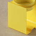 Load image into Gallery viewer, Kit Large Giallo Pastello - Alzaciotole BILL Puro Large + Ciotola POP in Maiolica
