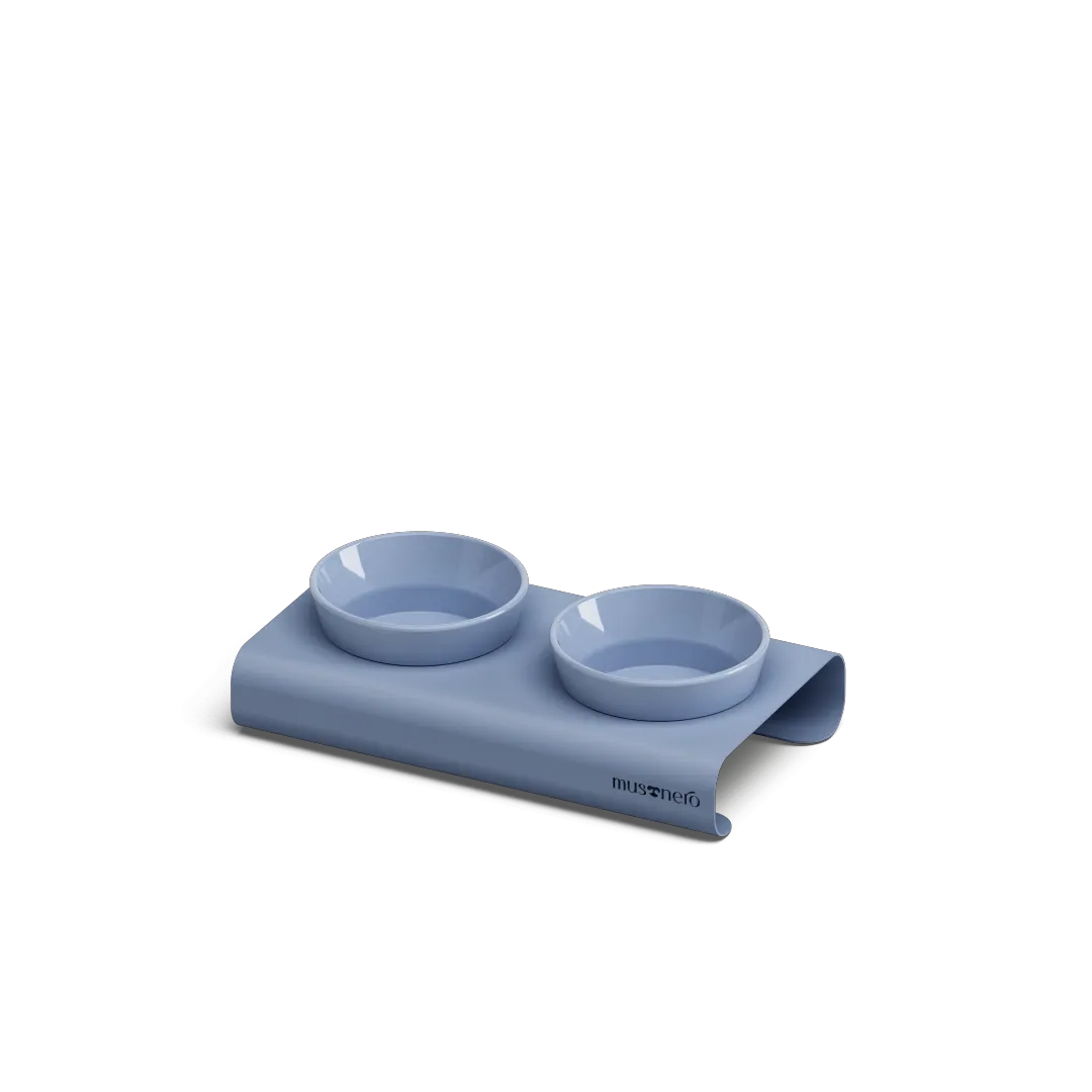 EASY Double |  Double Raised Bowl in Stainless Steel