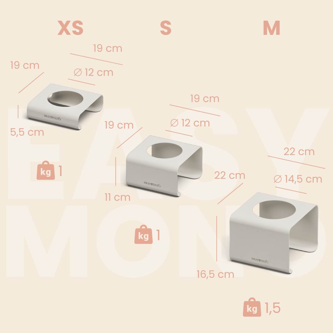 EASY Mono | Alzaciotole Singolo in Acciaio inox