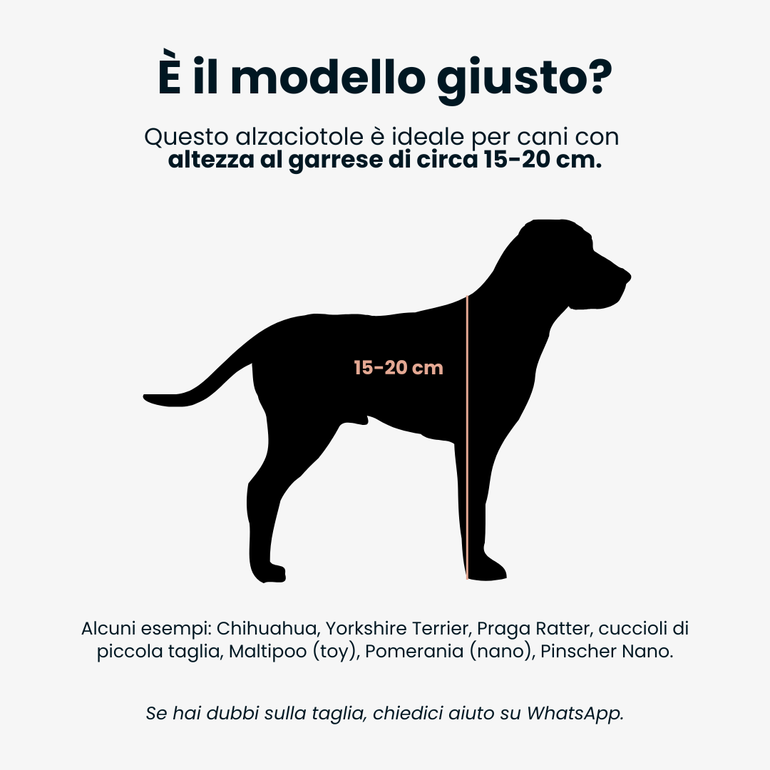 EASY Double XS | Alzaciotole Doppio in Acciaio inox