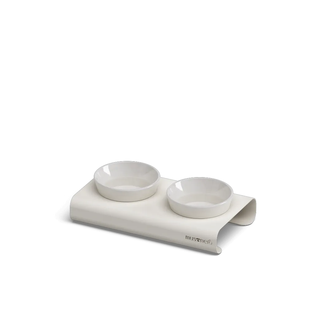 EASY Double |  Double Raised Bowl in Stainless Steel